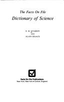 Cover of: The Facts on File dictionary of science by E. B. Uvarov