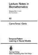 Cover of: Temporal-pattern learning in neuralmodels