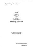 Cover of: For love of Laura: poetry of Petrarch