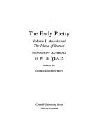 Cover of The early poetry by William Butler Yeats