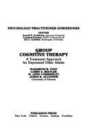 Group cognitive therapy by Elizabeth B. Yost