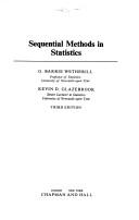 Cover of: Sequential methods in statistics | G. Barrie Wetherill