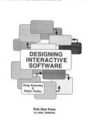 Cover of: Designing interactive software