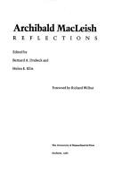 Cover of: Archibald MacLeish: reflections