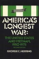 Cover of: America's longest war by George C. Herring