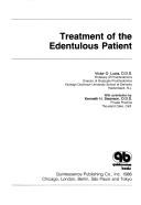 Cover of: Treatment of the edentulous patient