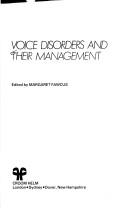Cover of: Voice disorders and their management