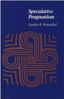 Cover of: Speculative pragmatism