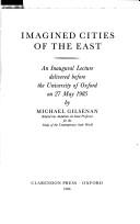 Cover of: Imagined cities ofthe East | Michael Gilsenan