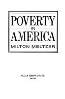 Cover of: Poverty in America
