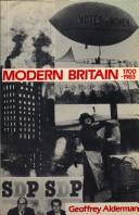 Cover of: Modern Britain 1700-1983: a domestic history