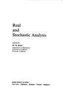 Cover of: Real and stochastic analysis | 