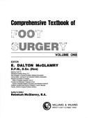 Cover of: Comprehensive textbook of foot surgery