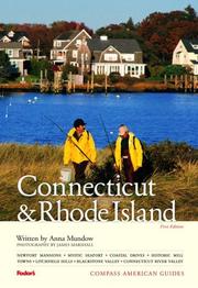 Cover of: Compass American Guides: Connecticut and Rhode Island, 1st Edition (Compass American Guides)