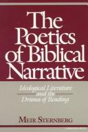 Cover of: The poetics of biblical narrative by Meir Sternberg