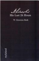 Cover of: A. Lincoln, his last 24 hours