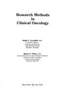 Cover of: Research methods in clinical oncology by Brigid G. Leventhal