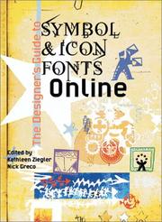 Cover of: The Designers Guide to Symbol & Icon Fonts Online