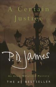 Cover of: A Certain Justice by P. D. James