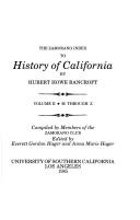 Cover of: The Zamorano index to History of California by Hubert Howe Bancroft