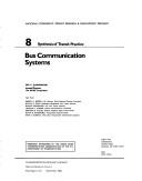 Cover of: Bus communication systems