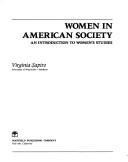 Cover of: Women in American society by Virginia Sapiro
