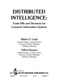 Cover of: Distributed intelligence by William E. Leigh