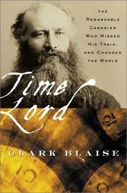 Cover of: Time Lord  by Clark Blaise, Clark Blaise