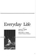 Cover of: Sociology and everyday life