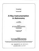 Cover of: X-ray instrumentation in astronomy