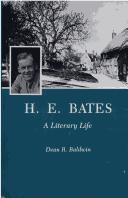 Cover of: H.E. Bates: a literary life