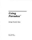 Cover of: Using paradox