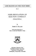 Cover of: NLRB regulation of election conduct