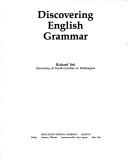 Cover of: Discovering English grammar