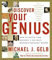 Cover of: Discover Your Genius by Michael J. Gelb, Michael J. Gelb