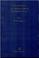 Cover of: Concordantia in Catonis librum De agri cultura