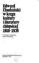 W kręgu kultury i literatury chłopskiej 1918-1939 by Edward Chudziński