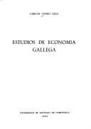 Cover of: Estudios de economía gallega