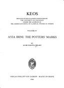 Cover of: Ayia Irini, the potters' marks