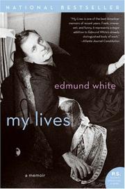 Cover of: My Lives by Edmund White