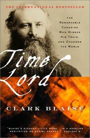 Cover of: Time Lord by Clark Blaise