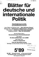 Cover of: Neubeginn ohne Neuordnung: Dokumente und Materialien zur politischen Weichenstellung in den Westzonen nach 1945