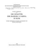 Cover of: Die Holztür der Basilika S. Sabina in Rom