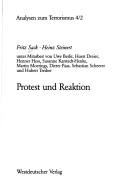 Cover of: Protest und Reaktion