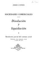 Cover of: Sociedades comerciales--disolución y liquidación