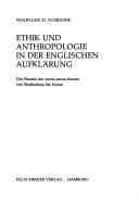 Cover of: Ethik und Anthropologie in der englischen Aufklärung: der Wandel der moral-sense-Theorie von Shaftesbury bis Hume