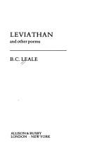 Cover of: Leviathan and other poems