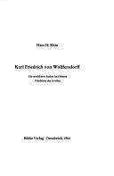 Cover of: Karl Friedrich von Wolffersdorff: ein streitbarer Sachse im Dienste Friedrichs des Grossen