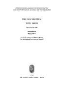 Cover of: Die Inschriften von Iasos