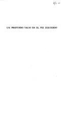 Cover of: Un profundo vacío en el pie izquierdo: novela